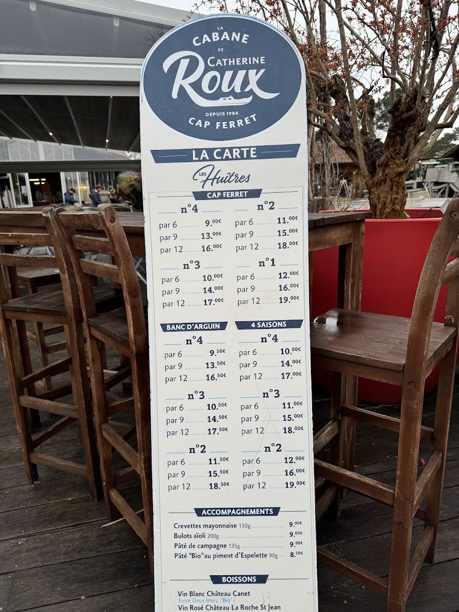 Menu L'oyster Paysan De La Mer (Ex Catherine Roux - Cap Huitres)-5