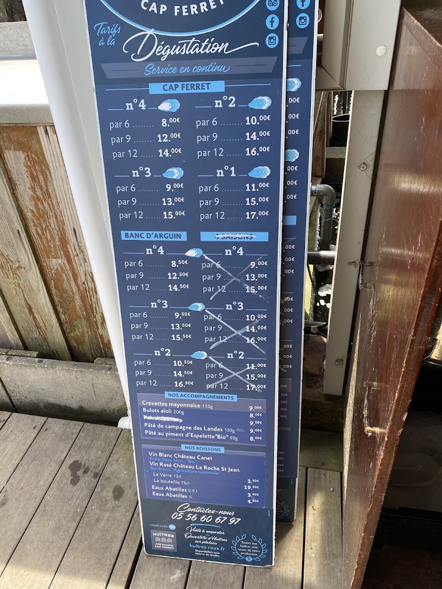 Menu L'oyster Paysan De La Mer (Ex Catherine Roux - Cap Huitres)-6