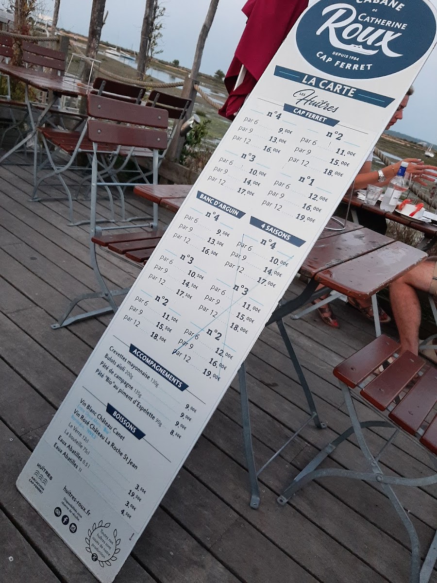 Menu L'oyster Paysan De La Mer (Ex Catherine Roux - Cap Huitres)-7